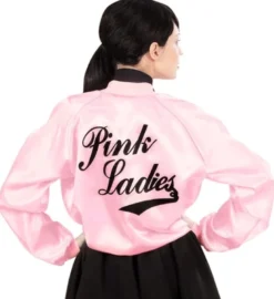 Pink satin biker - Grease