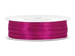 Pink Satinbånd, 50M X 3mm