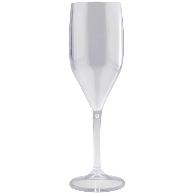 Plastik Champagneglas