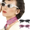 Polkaprikket Kat Solbrille