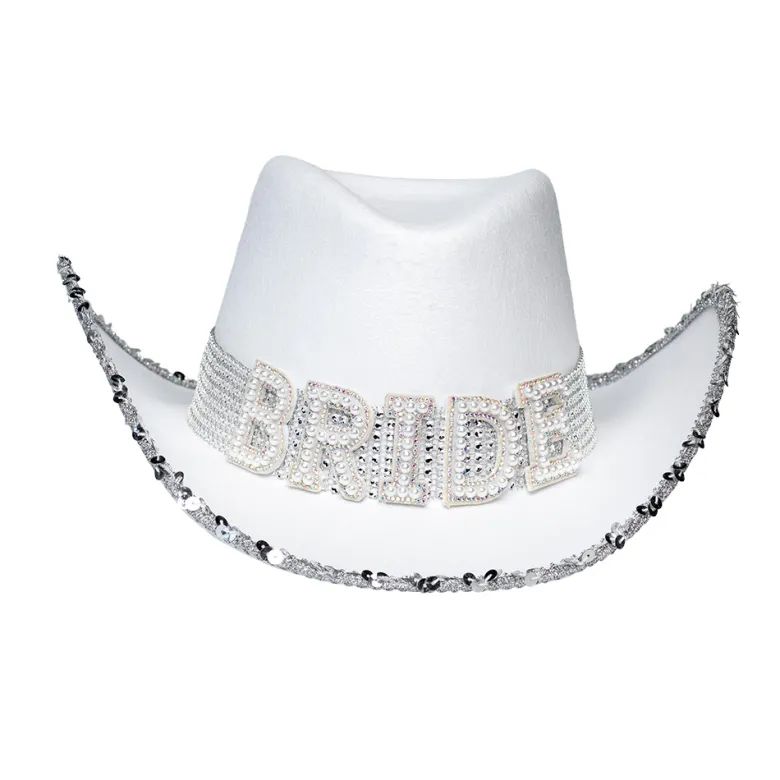 Polterabend Cowboy Hat - BRIDE