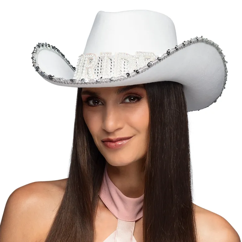 Polterabend Cowboy Hat - BRIDE