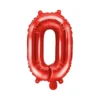 Rød Bogstav Ballon 35 cm - O