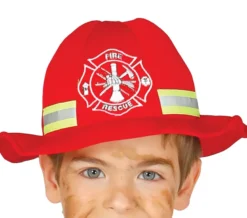 Rød Brandmand Uniform,