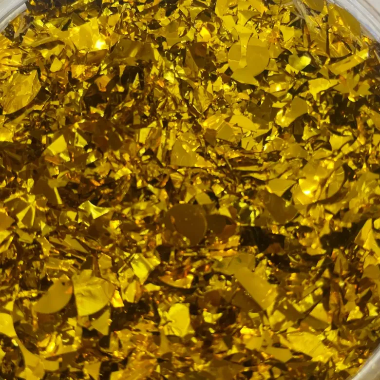Revet Konfetti Guld, 14gr