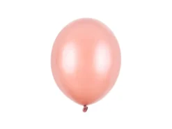 Rosegold Ballon Metallisk, 23 cm