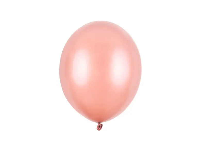 Rosegold Ballon Metallisk, 23 cm