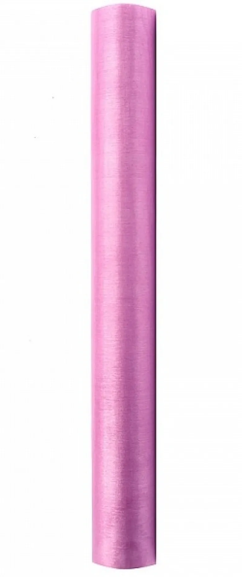 Rulle med bonderosa organza 0.36m x 9m