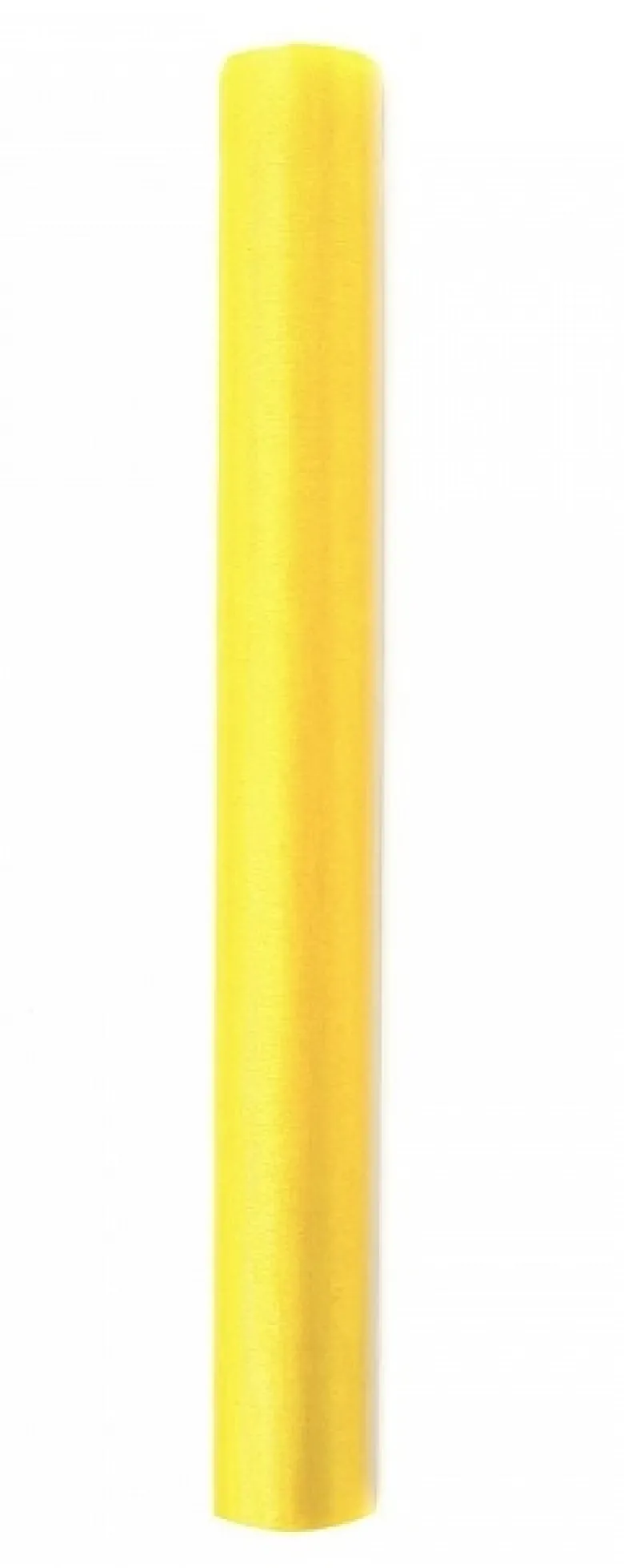 Rulle med gult organza 0.36 x 9m