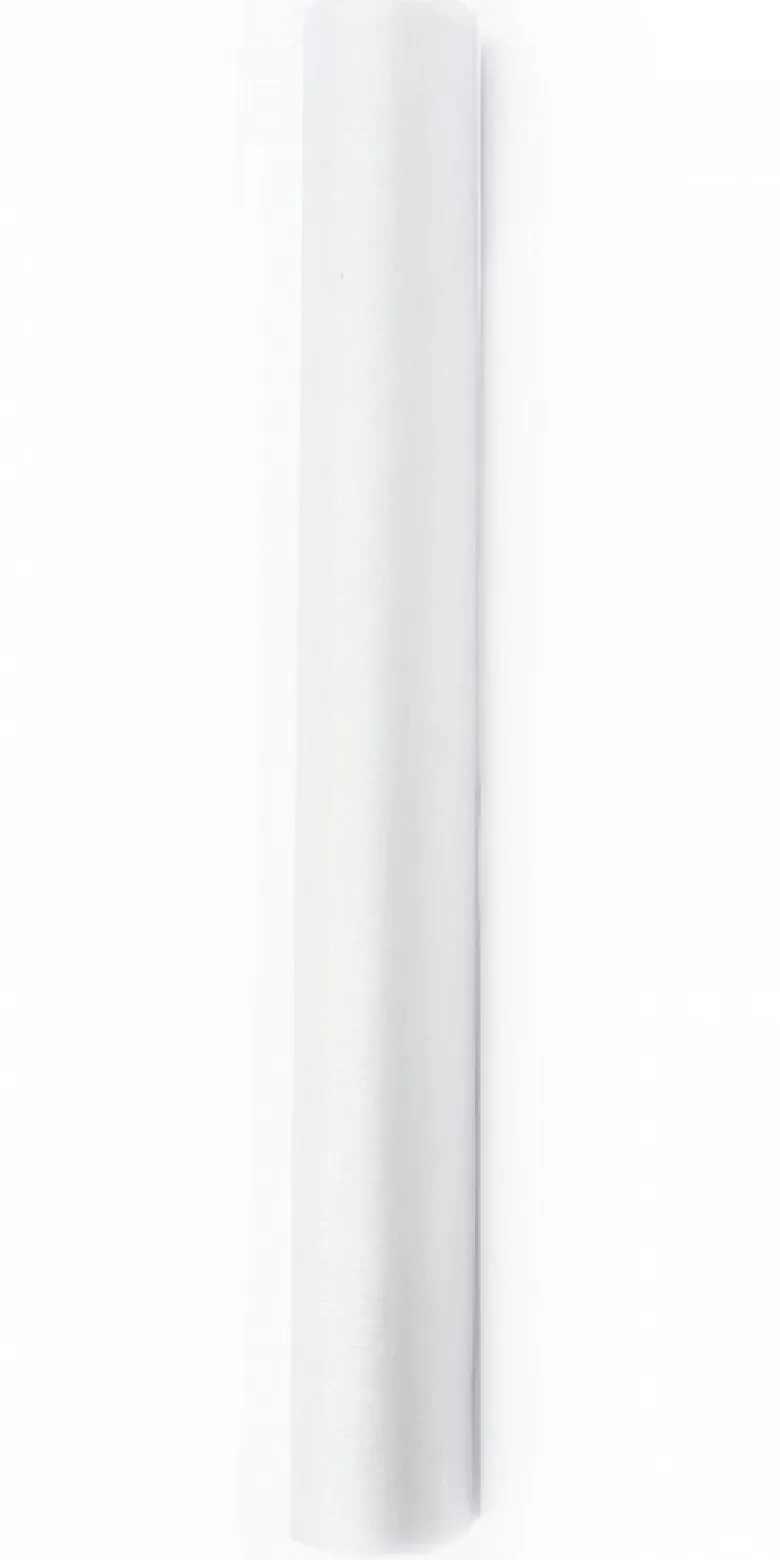 Rulle med hvidt organza 0.36 x 9m