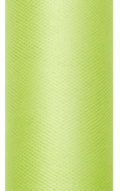 Rulle med limegrønt tyl 0.30 x 9m