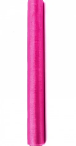 Rulle med magenta organza 0.36m x 9m