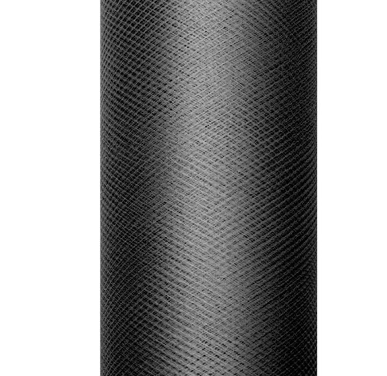 Rulle med sort tyl 30cm x 9m