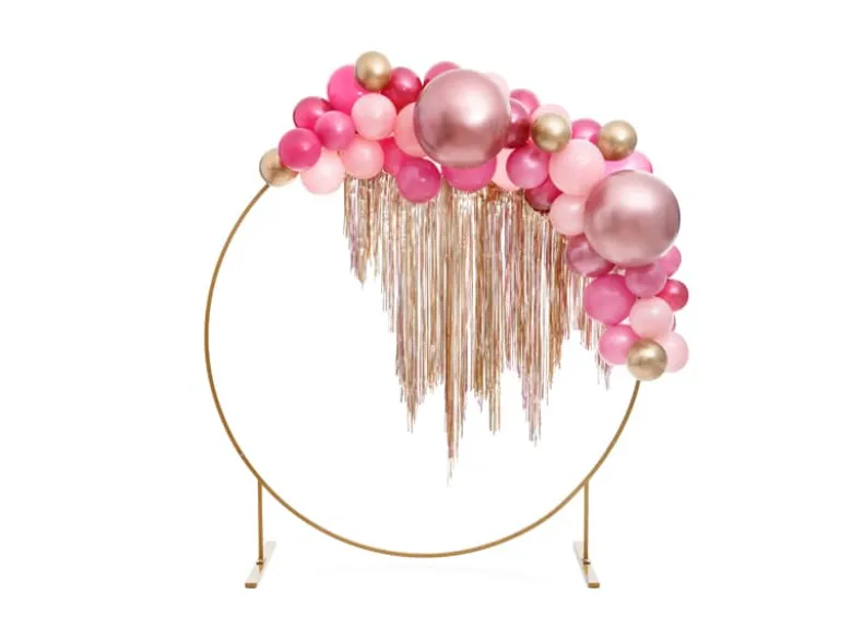 Rund Blank Ballon 60 cm Rosaguld