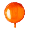 Rund Folie Ballon Orange