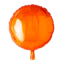 Rund Folie Ballon Orange