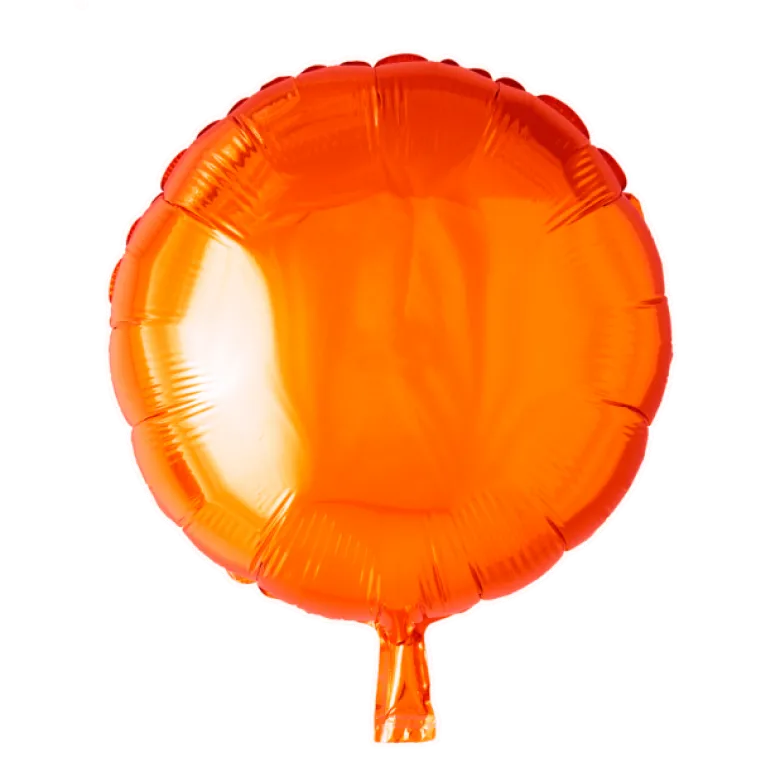 Rund Folie Ballon Orange