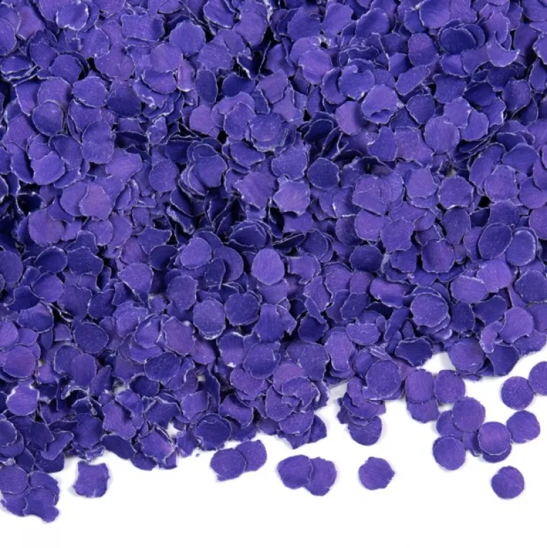 Rustik Papir Konfetti Lilla, 100g