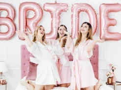 Sash Team Bride, Hvid, 75 cm