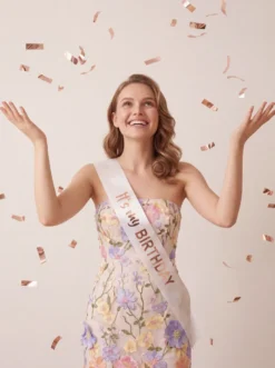 Satin Sash "It's my birthday"