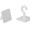 Selvklæbende Kroge 2x2 cm, Pakke m/20 stk.