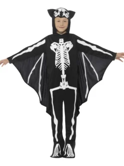 Skelet Flagermus Børnekostume