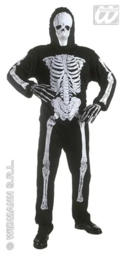 Skelet Halloween Kostume til Voksne