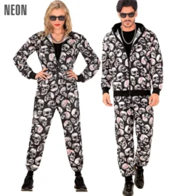 Skelet Tracksuit til Voksne