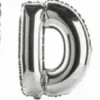 Sølv Student Folie Ballon Kit, stort
