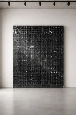 SolaAir Vægpanel - Standard Glossy Black #37