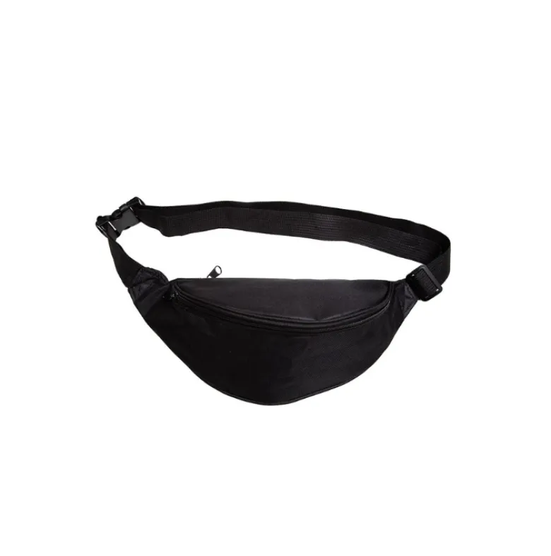 Sort Bæltetaske - 80's Bumbag