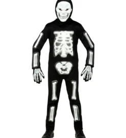 Sort 3D Skelet Jumpsuit