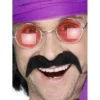 Sort 70'er Moustache