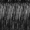 Sort Glimmerforhæng - 100 x 200 cm