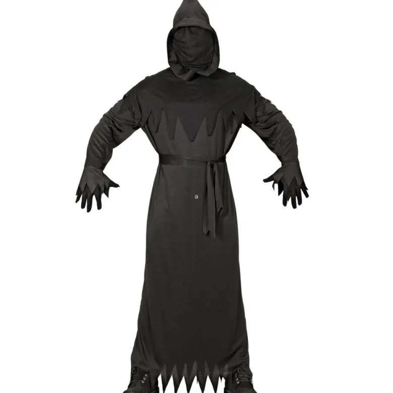 Sort Grim Reaper Voksen Halloween Kostume