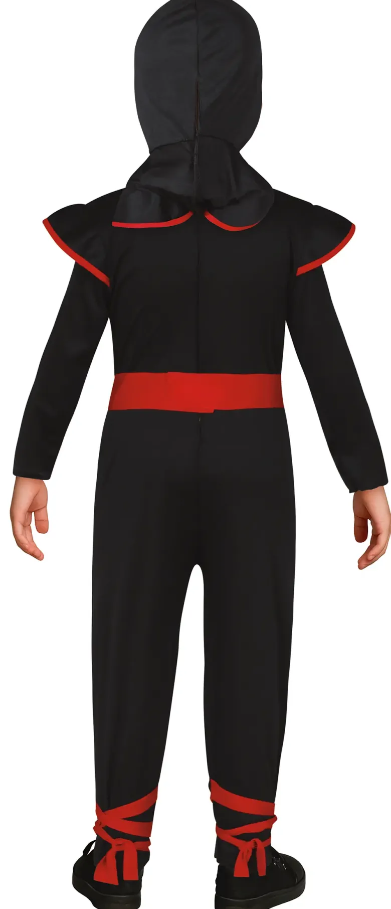 Sort Ninja Kriger - Kostume Til Drenge (3 - 12 år)