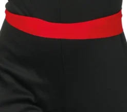 Sort Ninja Kriger - Kostume Til Drenge (3 - 12 år)