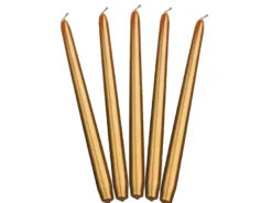 Stagelys Metallisk Guld, 10 stk.