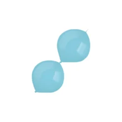 Standard Link-Ballon Caribbean Blue, 30 cm