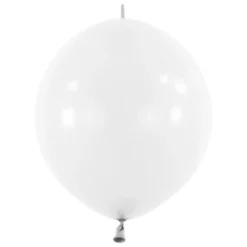 Standard Link-Ballon Frosty White, 30 cm