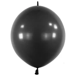 Standard Link-Ballon Jet Black, 30 cm