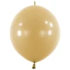 Standard Link-Ballon Mocha Brown, 30 cm