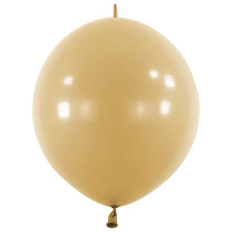 Standard Link-Ballon Mocha Brown, 30 cm