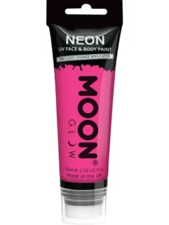 Stor Pink UV Maling m/Svamp Applikator, 75ml