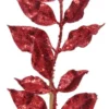 Stor Rød Gren m/Glitter Blade, 80 cm