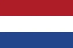 Stort Hollandsk Stof Flag, 90 x 150 cm