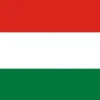 Stort Ungarsk Stof Flag, 90 x 150 cm