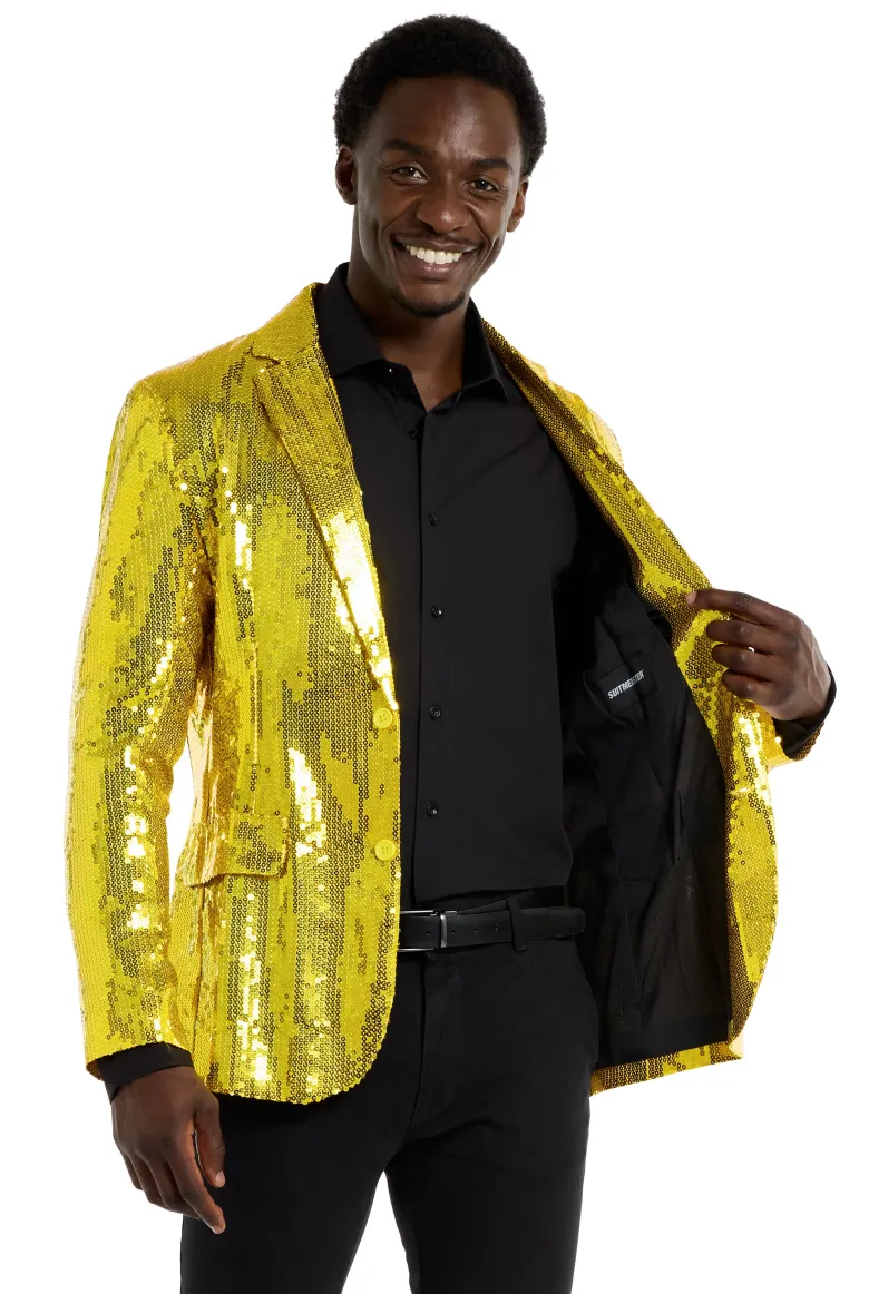 Suitmeister™ Blazer - Paillet Gul