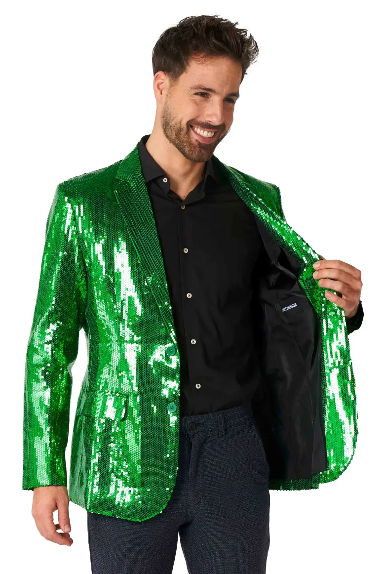 Suitmeister™ Blazer - Paillet Grøn