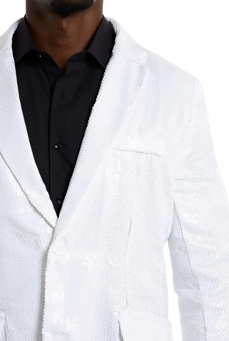 Suitmeister™ Blazer - Paillet Hvid